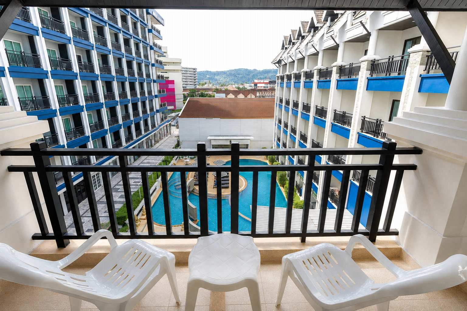 Deluxe Pool View with Balcony